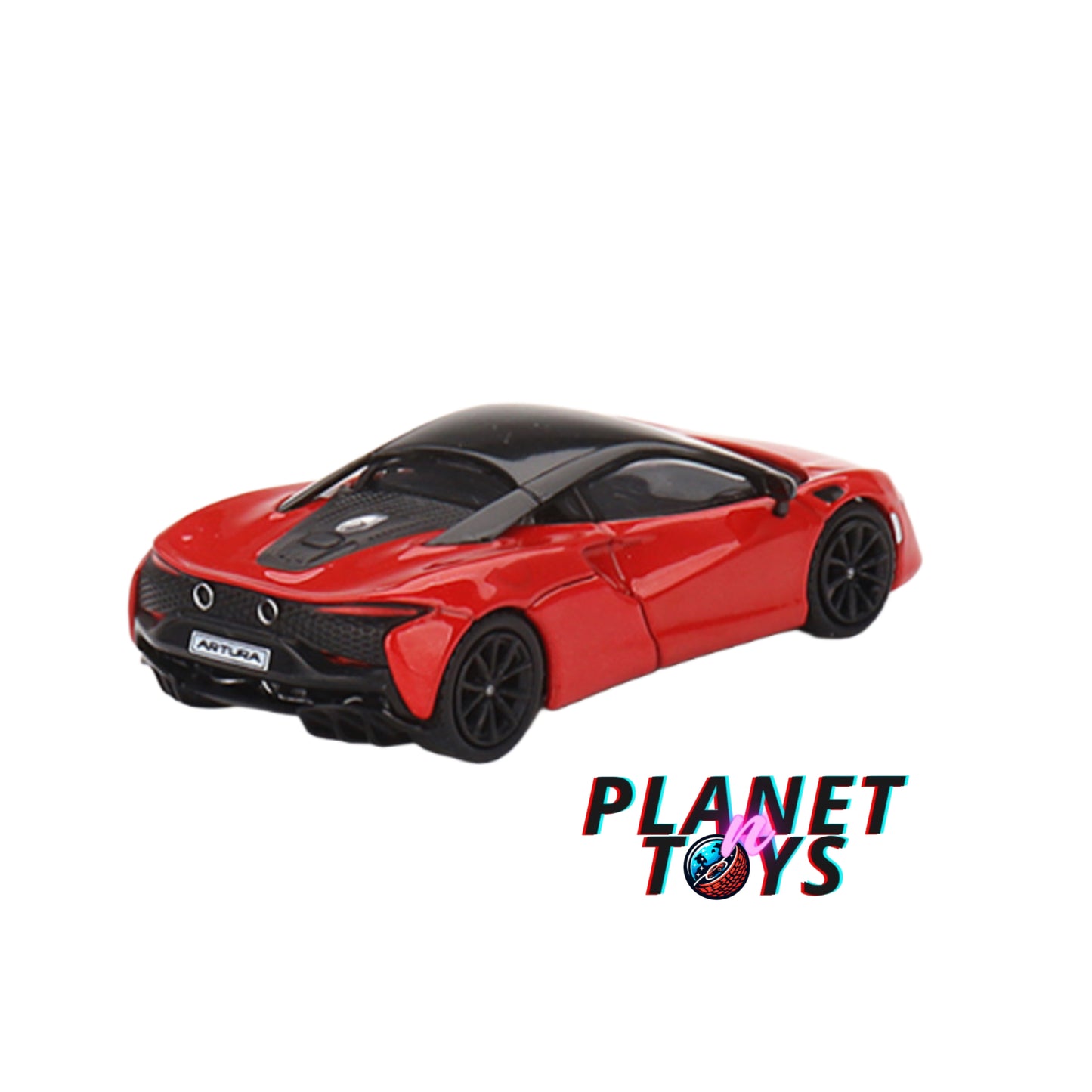 Mini GT McLaren Artura Vermillion Red