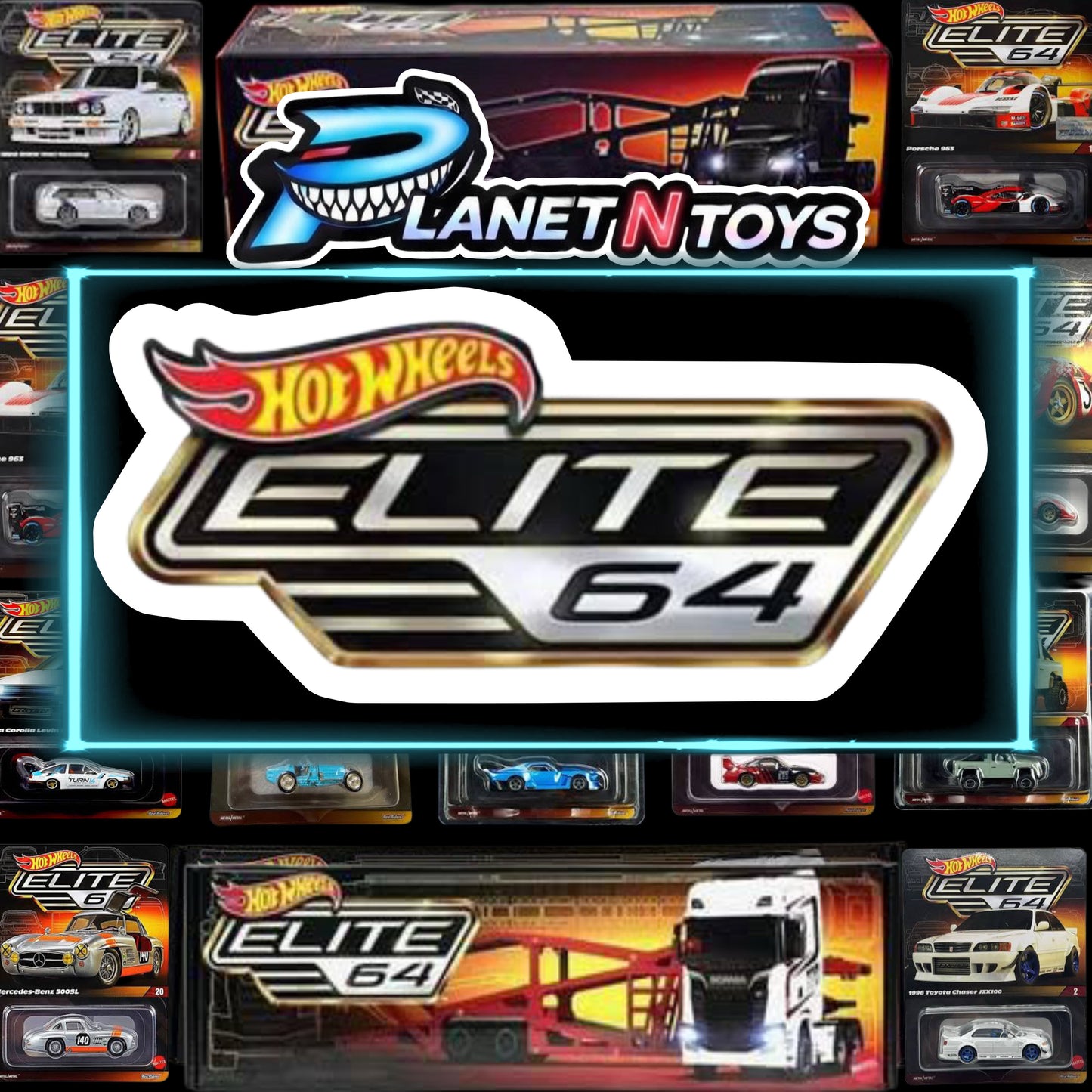 Hot Wheels Elite64 Assorted 1:64 Diecast