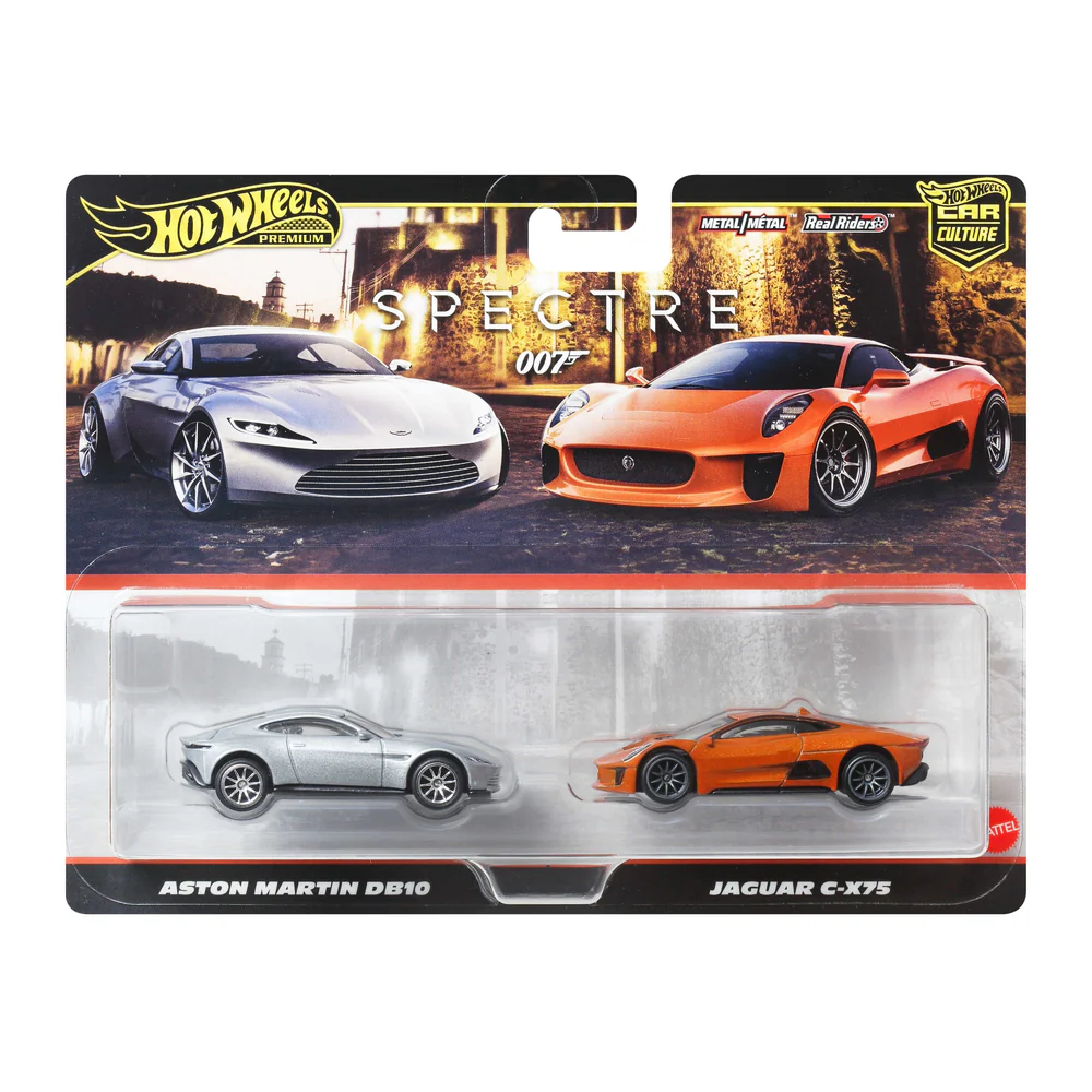 Hot Wheels Premium 2-Pack Assorted 1:64 Diecast Car Set