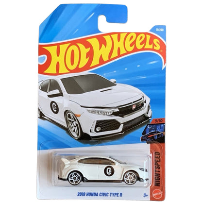 Hot Wheels Honda Mainline Diecast Cars (Assorted 1:64 Civic, Prelude, CR-X)