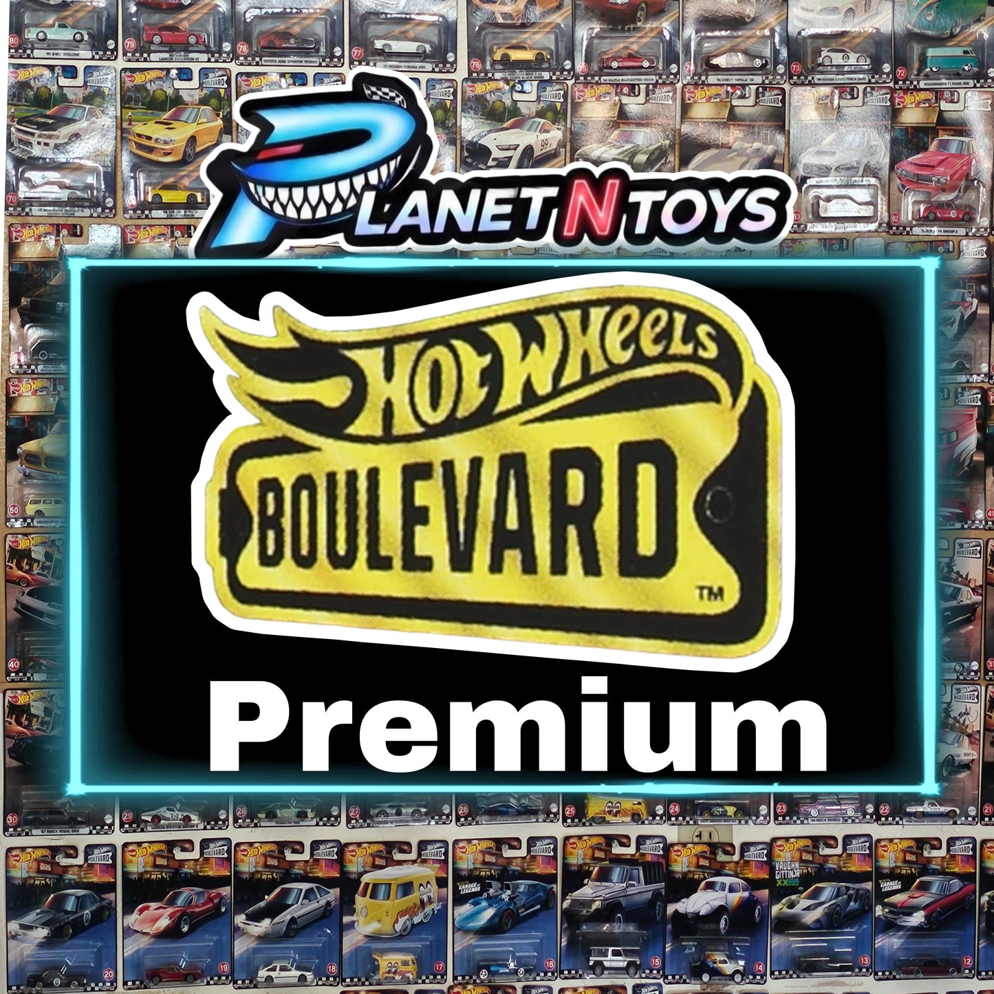 Hot Wheels Premium Boulevard Diecast 1:64 Assorted Models