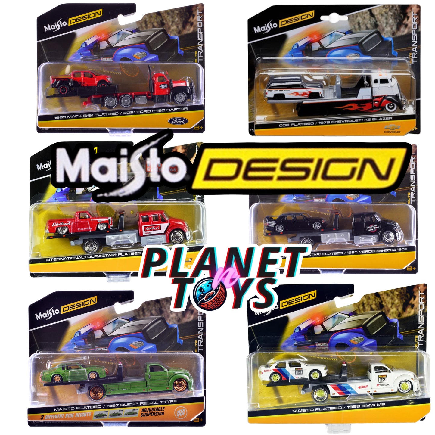 Maisto Design Elite Transporter Assorted Diecast 1:64