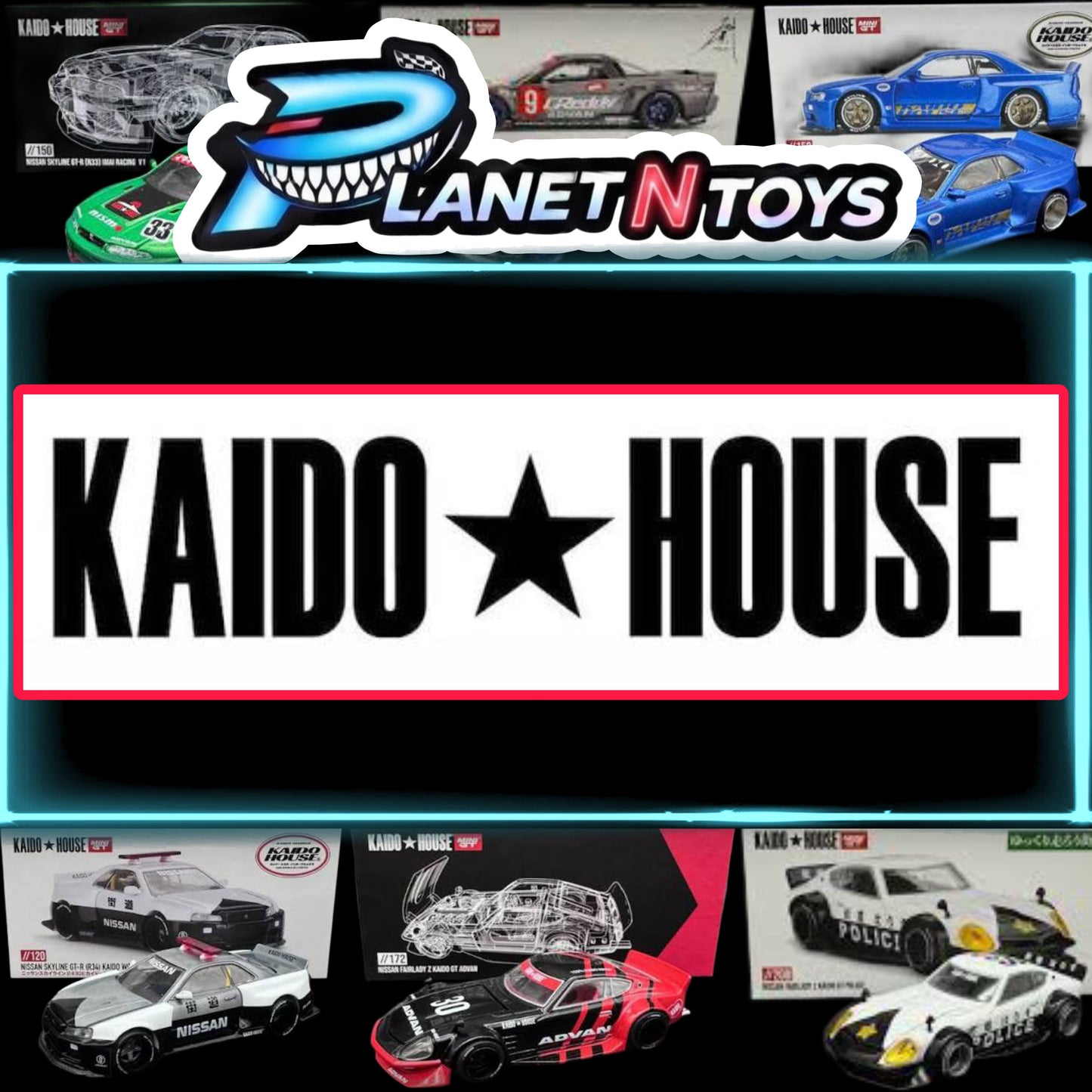 Kaido House x Mini GT 1:64 Assorted Models