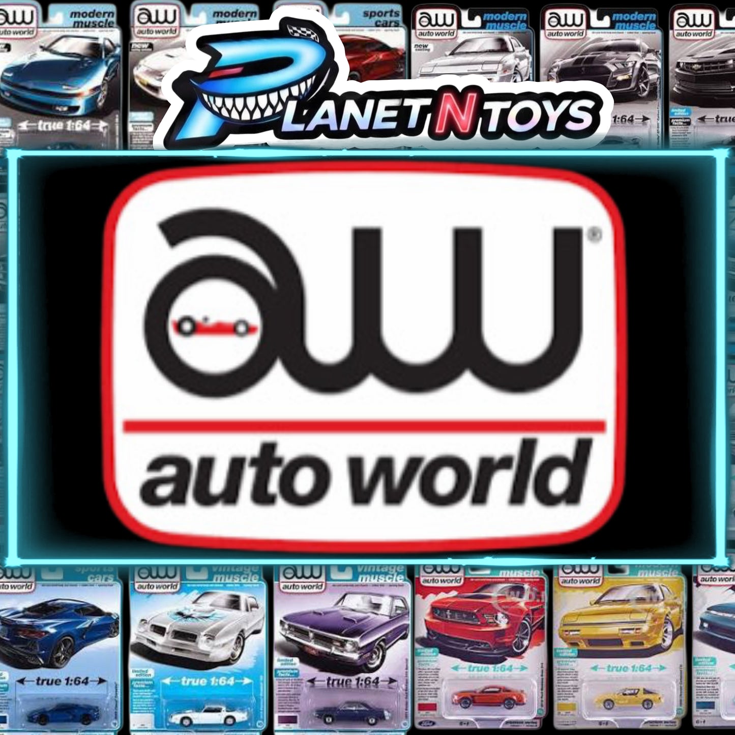 AutoWorld 1:64 Assorted Diecast