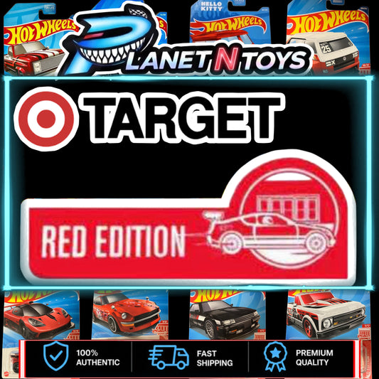 Hot Wheels Red Edition Target Edition 1:64 scale Diecast Car Collectible