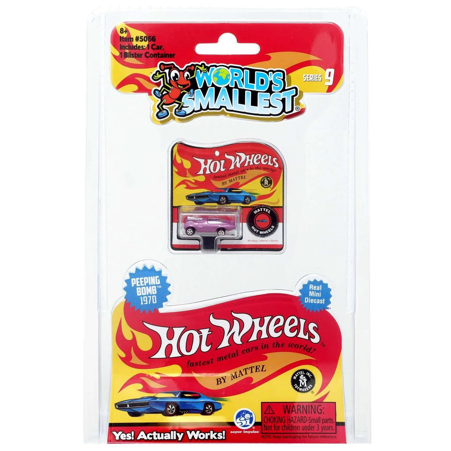 World’s Smallest Hot Wheels Real Mini Diecast Cars Assorted