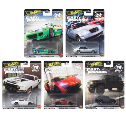 Hot Wheels Premium Fast & Furious Sets 5/5 Assorted