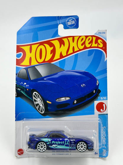 Hot Wheels Mazda Mainline Diecast Cars – 1:64 Scale | Savanna, RX7, RX3, MX5 Repu, 787B & More