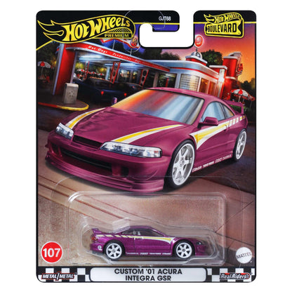 Hot Wheels Premium Boulevard Diecast 1:64 Assorted Models