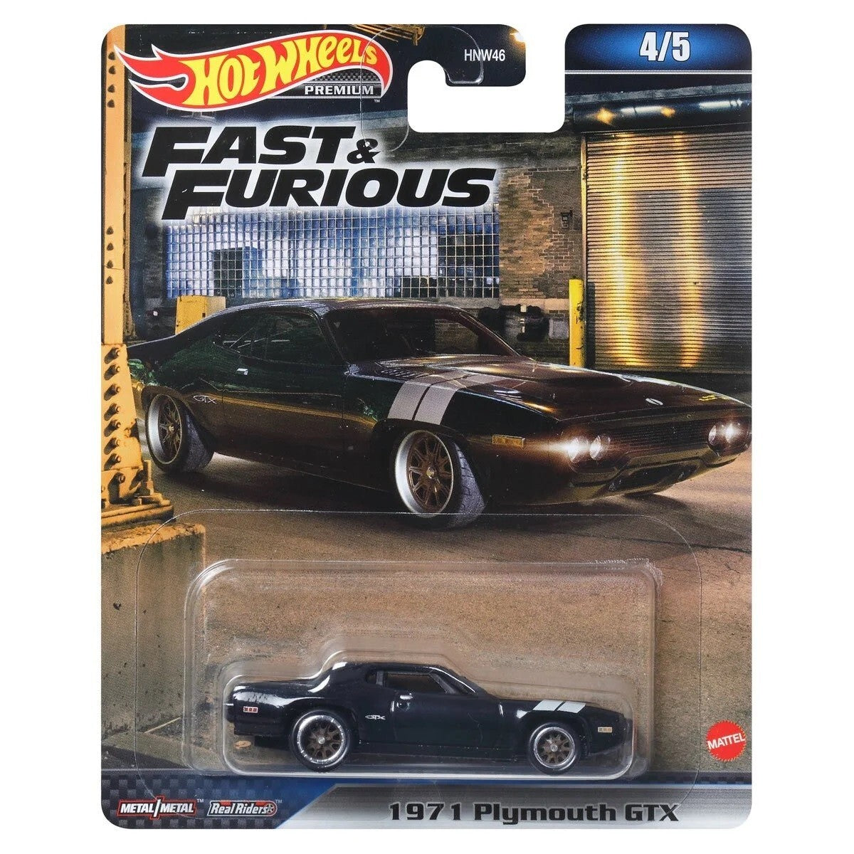 Hot Wheels Premium Fast & Furious Diecast 1:64