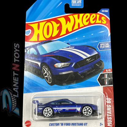 Hot Wheels Ford Mainline 1:64  (American Power, Mustang, Shelby, Escort) Diecast Assorted Muscle Cars