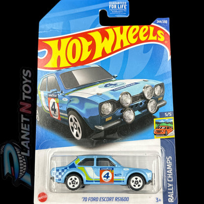 Hot Wheels Ford Mainline 1:64  (American Power, Mustang, Shelby, Escort) Diecast Assorted Muscle Cars