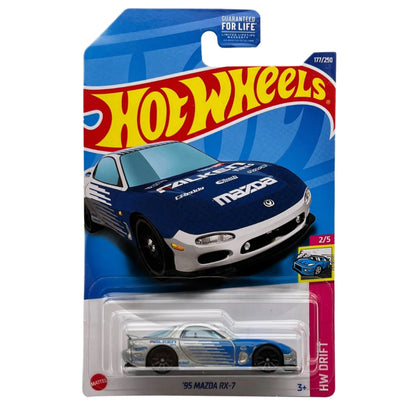 Hot Wheels Mazda Mainline Diecast Cars – 1:64 Scale | Savanna, RX7, RX3, MX5 Repu, 787B & More