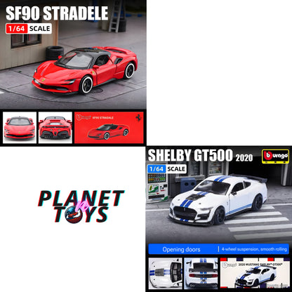 Bburago 1:64 Diecast Cars Assorted
