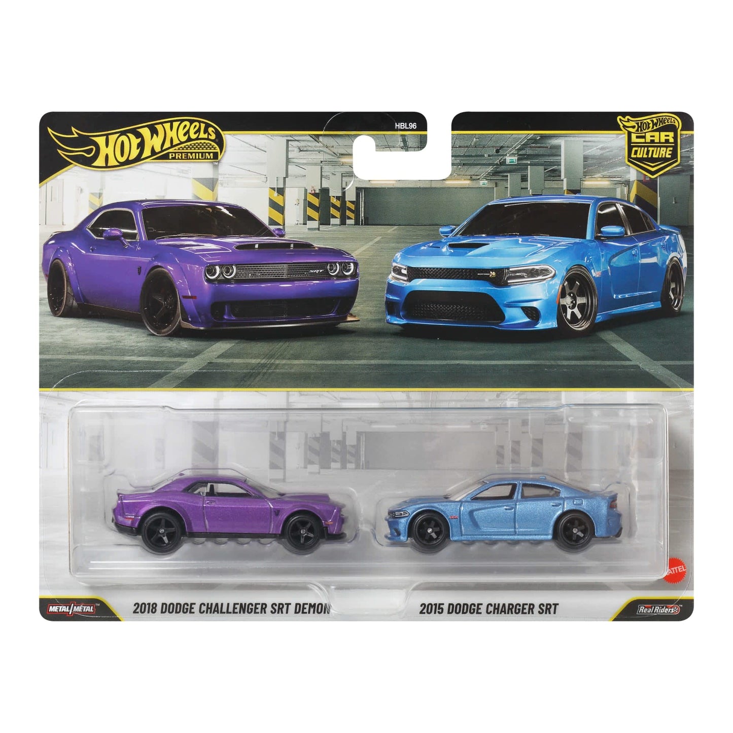 Hot Wheels Premium 2-Pack Assorted 1:64 Diecast Car Set