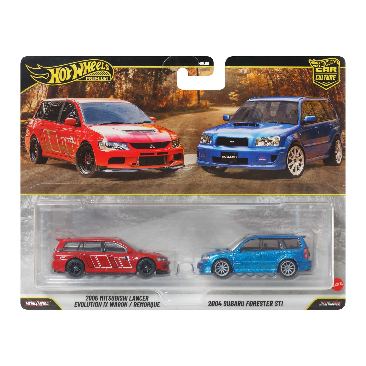 Hot Wheels Premium 2-Pack Assorted 1:64 Diecast Car Set