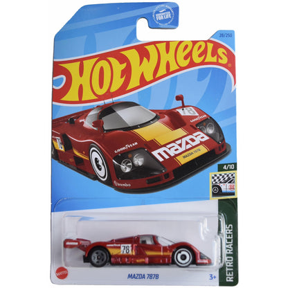 Hot Wheels Mazda Mainline Diecast Cars – 1:64 Scale | Savanna, RX7, RX3, MX5 Repu, 787B & More