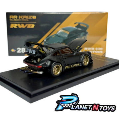 Almost Real 1:64 KAIZO RWB 930 Stella Artois 2026 Hobby Expo China Beijing Special Edition – Matte Black