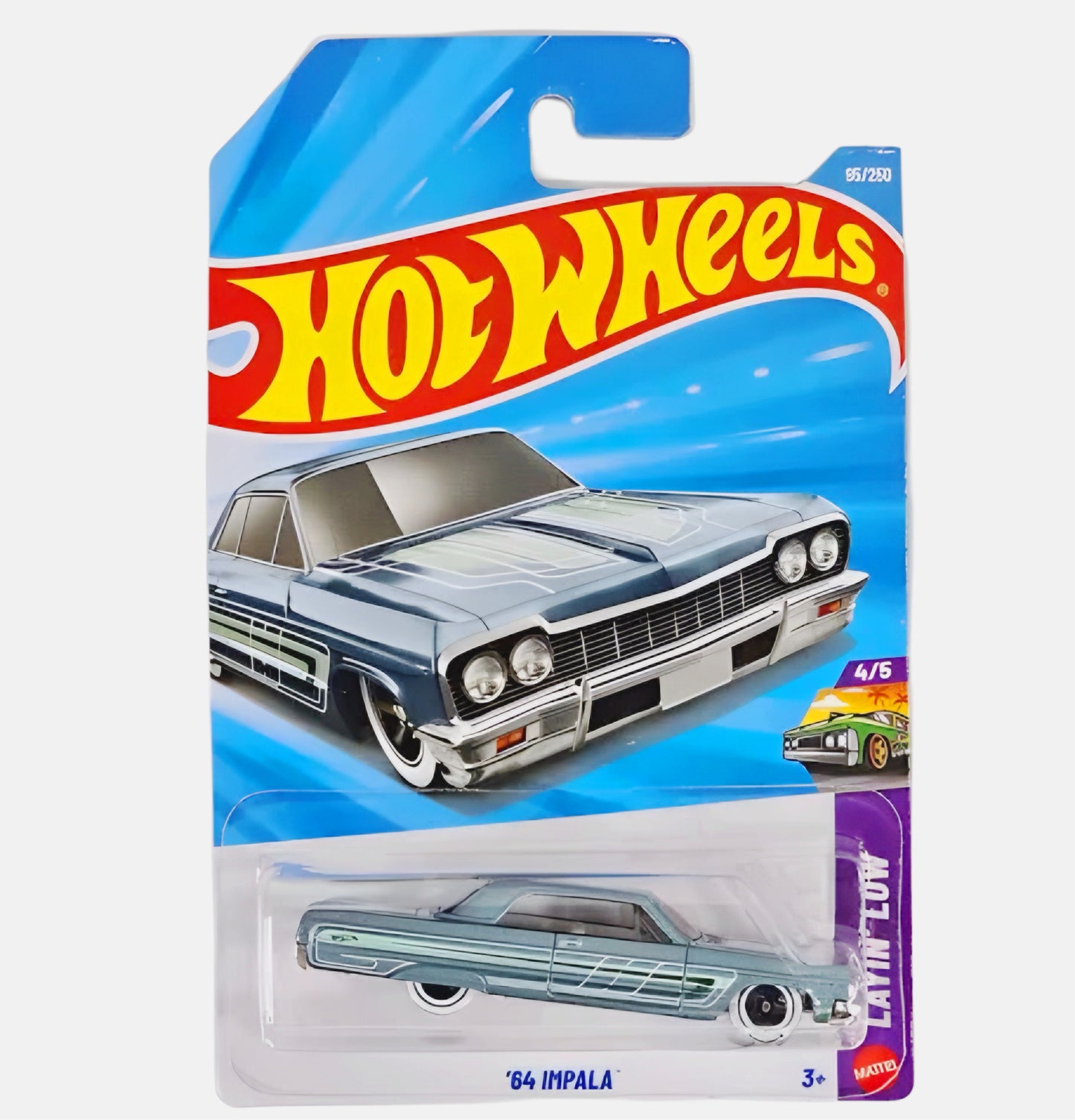Hot Wheels Chevrolet Mainline 1:64 (American Power, Chevy, Corvette, Camaro, Gassers, Silverado) Diecast Assorted Muscle Cars
