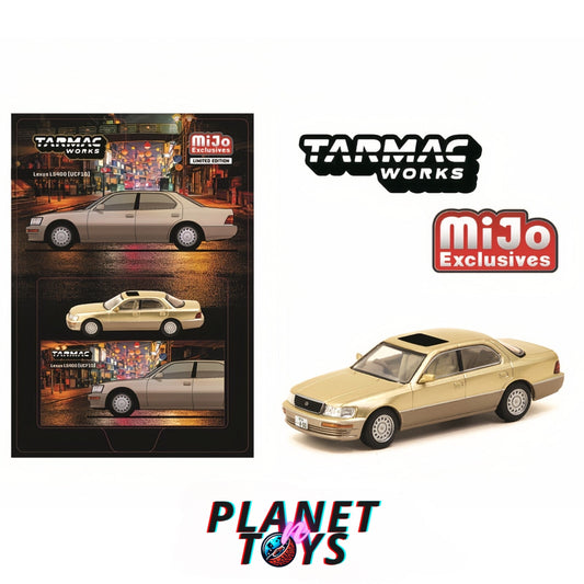 Tarmac Works 1/64 Lexus LS400 Champagne Beige Metallic - GLOBAL64