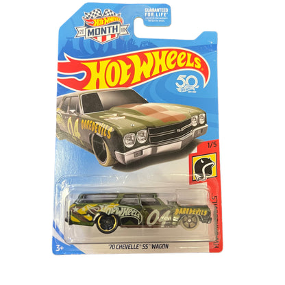 Hot Wheels Chevrolet Mainline 1:64 (American Power, Chevy, Corvette, Camaro, Gassers, Silverado) Diecast Assorted Muscle Cars