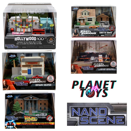 Set Nano Scene Jada Toys(Assorted) (1:87 scale )