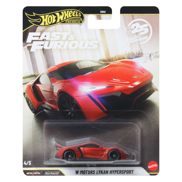 Hot Wheels Premium Fast & Furious Diecast 1:64