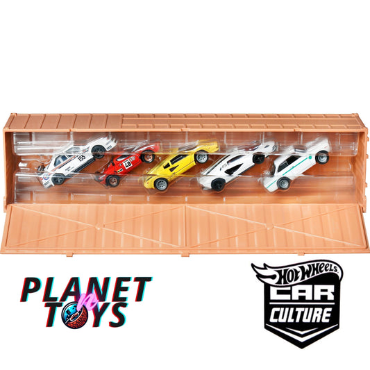 Hot Wheels Premium Spettacolare Design 2, Set of 5 Cars, 1:64 Scale