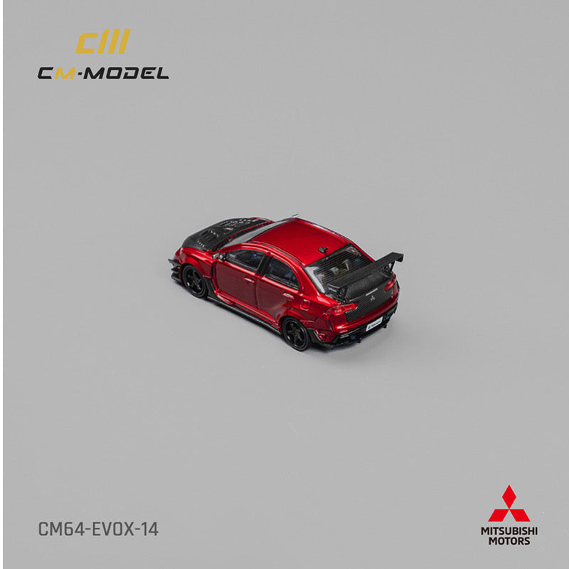 CM Model 1:64 Mitsubishi Lancer Evox Varis – Metalic Red –