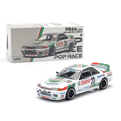Pop Racer Assorted Models 1:64 Diecast Cars Ultra High-End Removable Parts