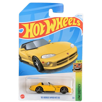 Hot Wheels Dodge Mainline American Power 1:64 Diecast Assorted (charger, Hellcat, Challenger, viper, van, Dart) Muscle Cars