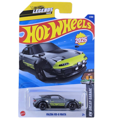 Hot Wheels Mazda Mainline Diecast Cars – 1:64 Scale | Savanna, RX7, RX3, MX5 Repu, 787B & More