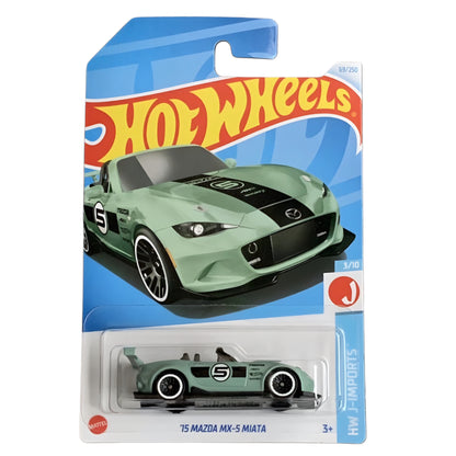 Hot Wheels Mazda Mainline Diecast Cars – 1:64 Scale | Savanna, RX7, RX3, MX5 Repu, 787B & More