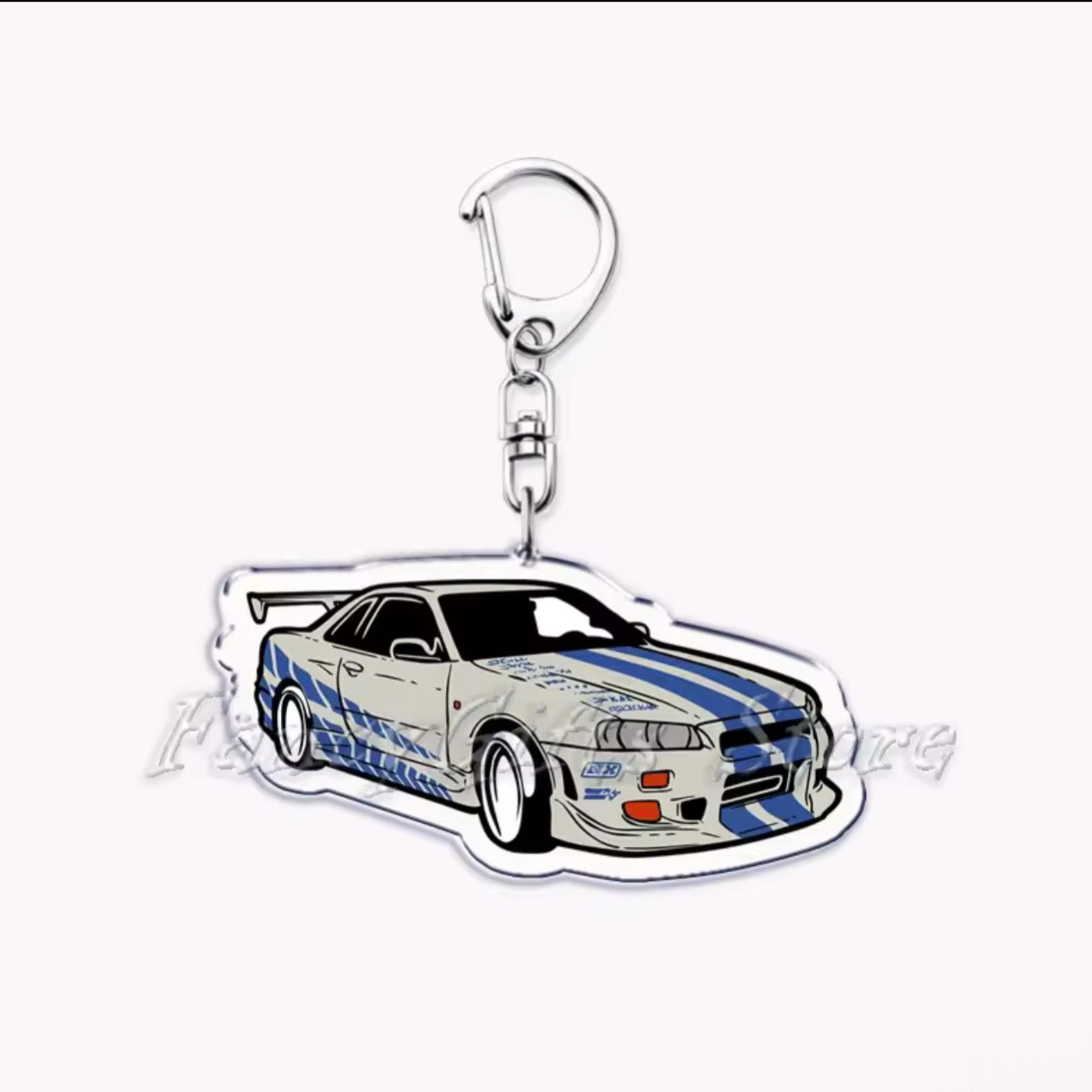 Iconic Rides Keychains
