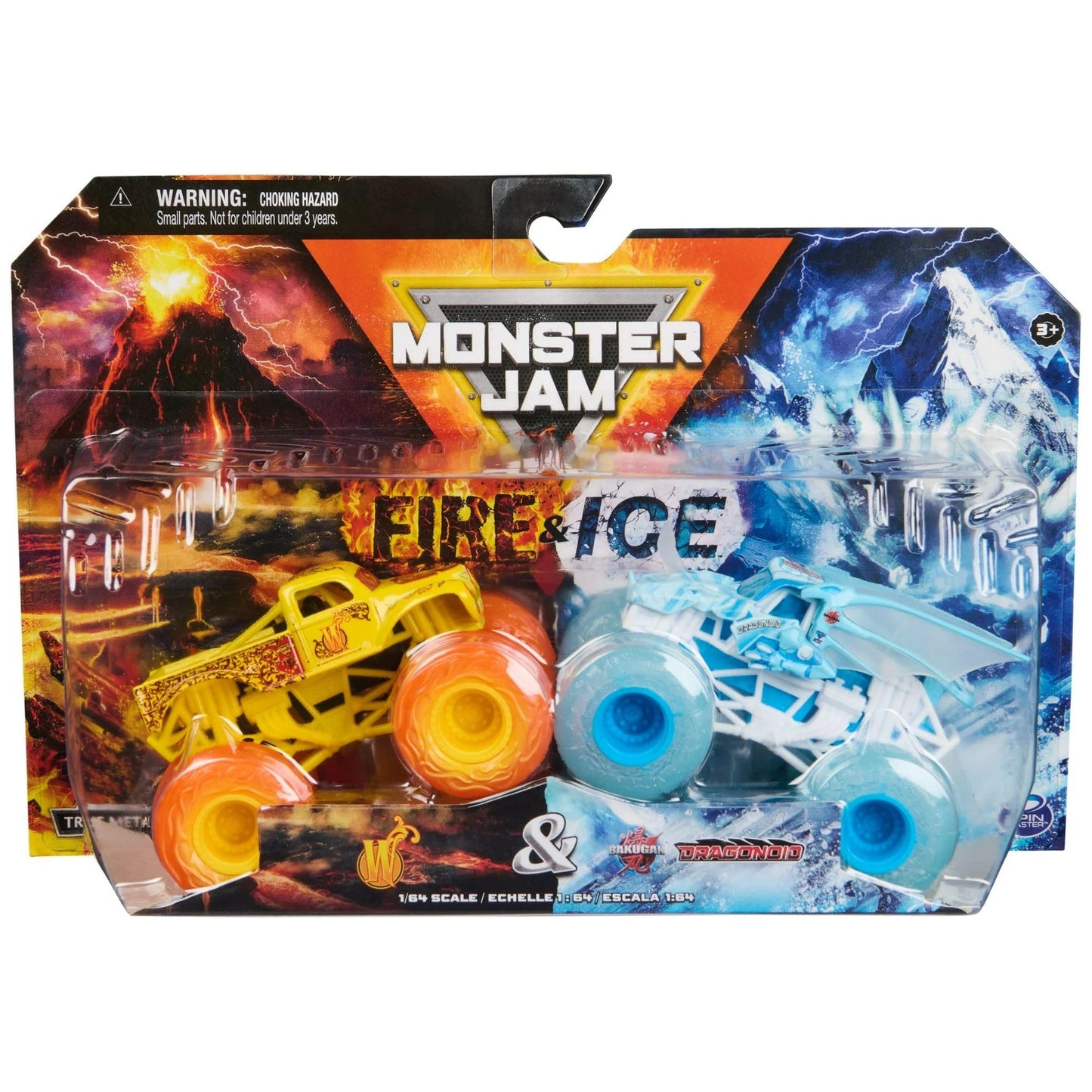 Monster Trucks /Monster Jams Assorted Models 1:64 scale Diecast Variety