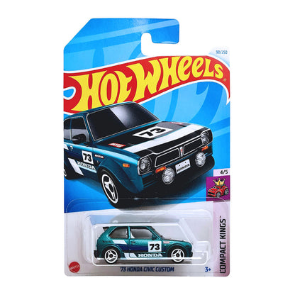 Hot Wheels Honda Mainline Diecast Cars (Assorted 1:64 Civic, Prelude, CR-X)