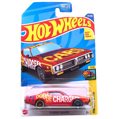 Hot Wheels Dodge Mainline American Power 1:64 Diecast Assorted (charger, Hellcat, Challenger, viper, van, Dart) Muscle Cars