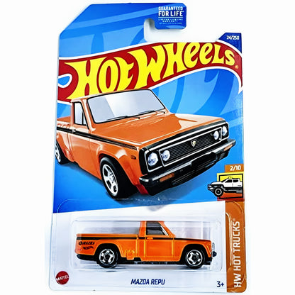 Hot Wheels Mazda Mainline Diecast Cars – 1:64 Scale | Savanna, RX7, RX3, MX5 Repu, 787B & More