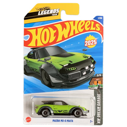 Hot Wheels Mazda Mainline Diecast Cars – 1:64 Scale | Savanna, RX7, RX3, MX5 Repu, 787B & More