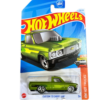 Hot Wheels Chevrolet Mainline 1:64 (American Power, Chevy, Corvette, Camaro, Gassers, Silverado) Diecast Assorted Muscle Cars