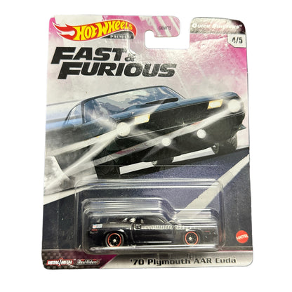 Hot Wheels Premium Fast & Furious Diecast 1:64