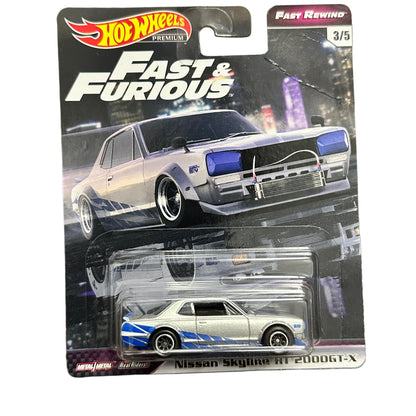 Hot Wheels Premium Fast & Furious Diecast 1:64