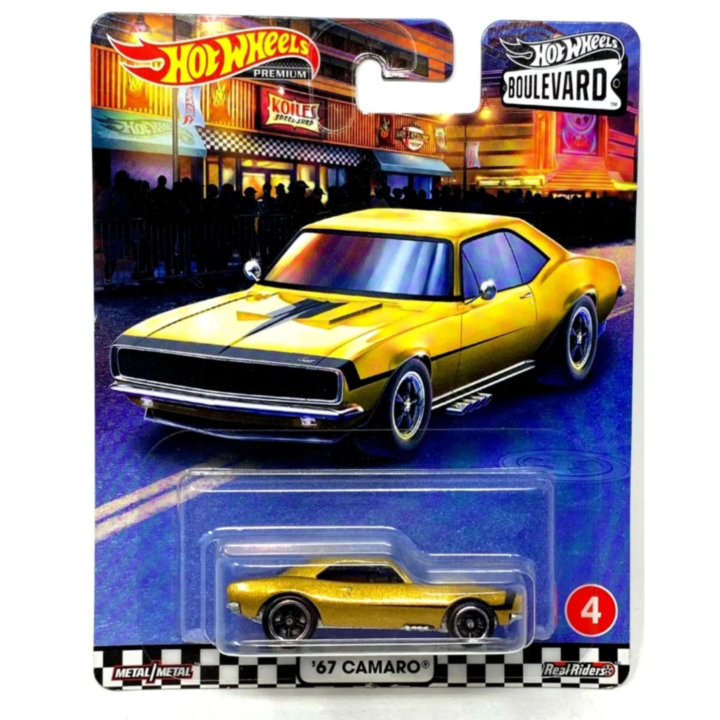 Hot Wheels Premium Boulevard Diecast 1:64 Assorted Models