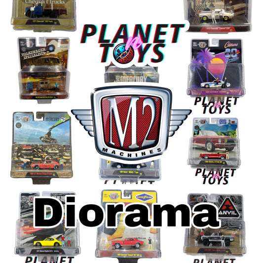 M2 Machines Diorama Assorted 1:64