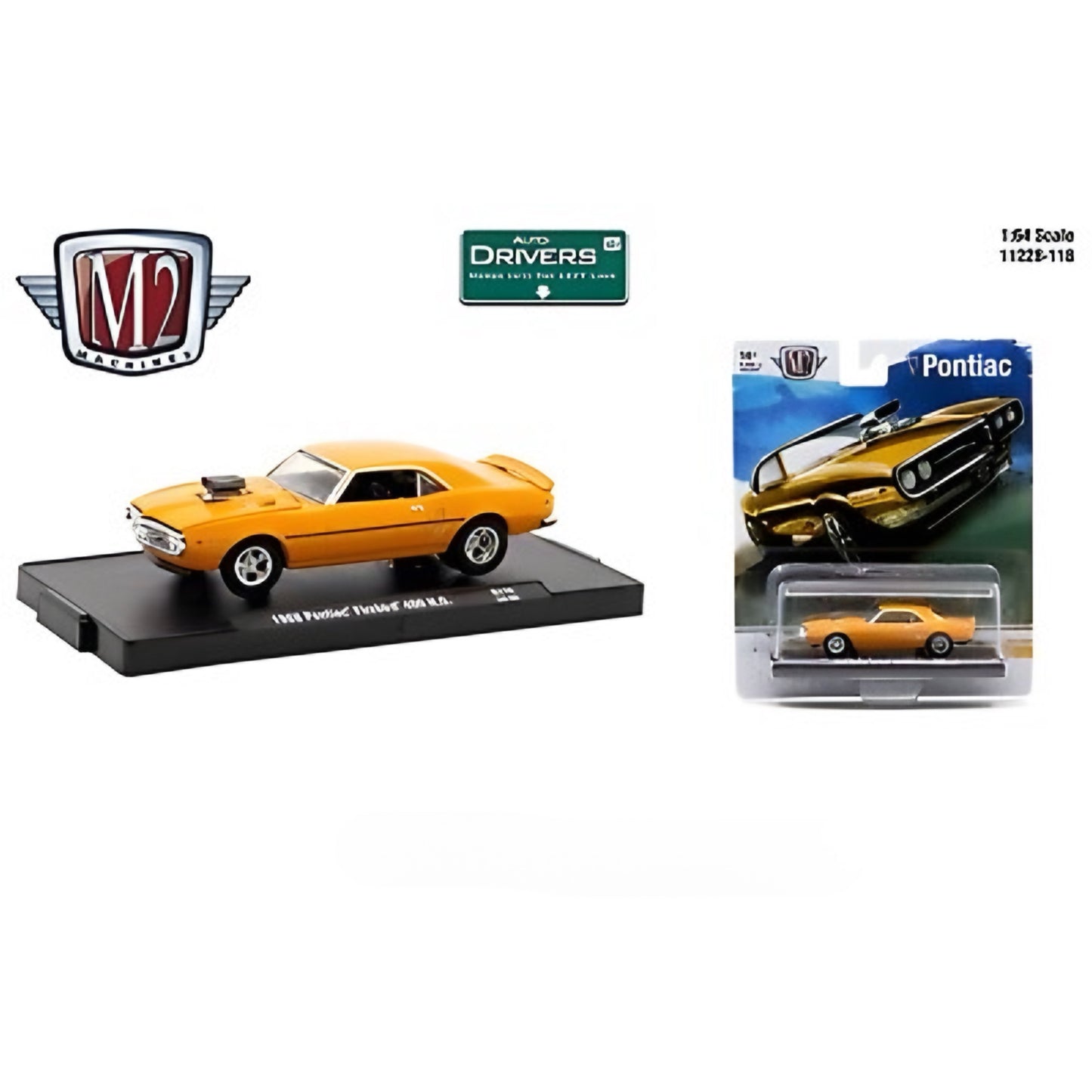 M2 Machines 1:64 Auto-Drivers Assorted