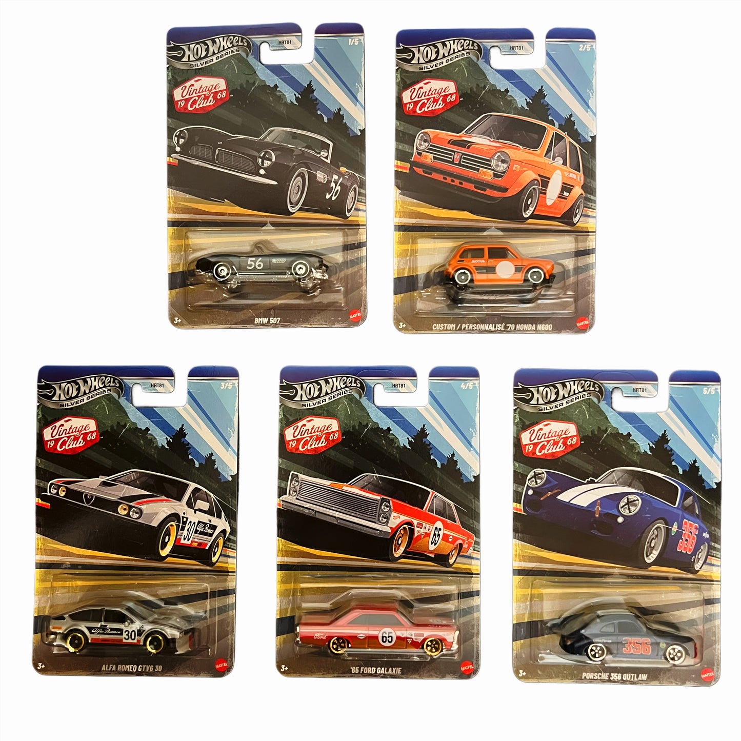 Hot Wheels Silver Series / Ultra Hots / Neon Speeders / Holidays Assorted / Fast & Furious 1:64
