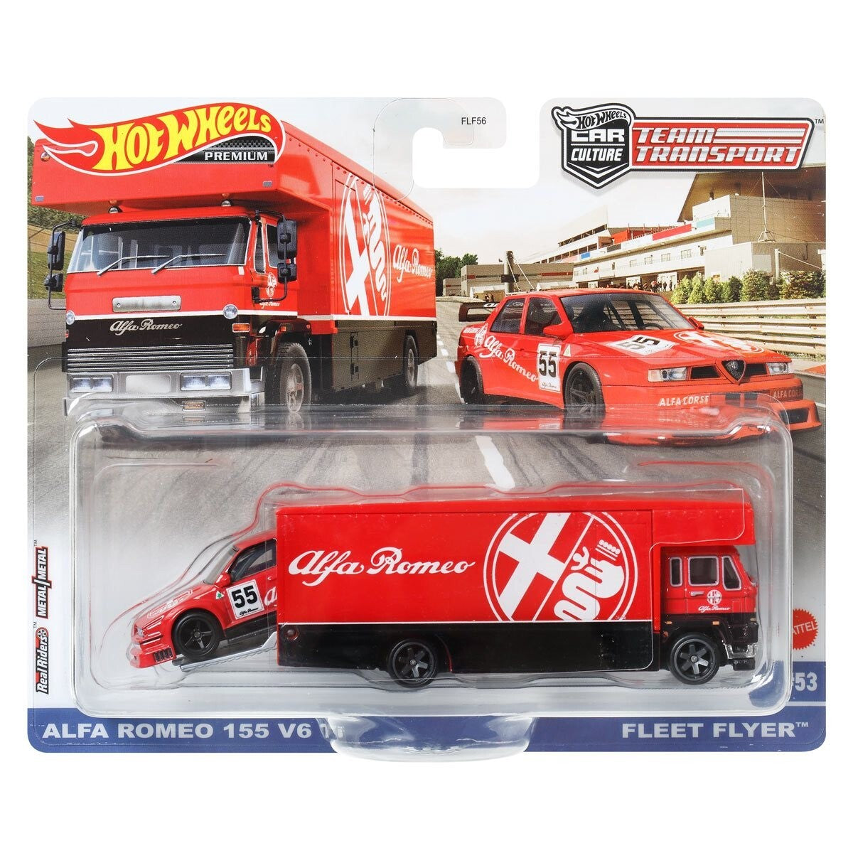 Hot Wheels Team Transports Assorted 1:64