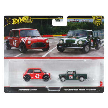 Hot Wheels Premium 2-Pack Assorted 1:64 Diecast Car Set