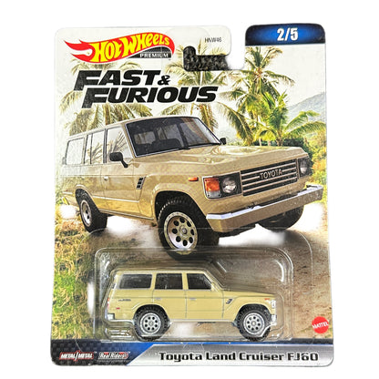 Hot Wheels Premium Fast & Furious Diecast 1:64