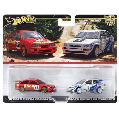 Hot Wheels Premium 2-Pack Assorted 1:64 Diecast Car Set